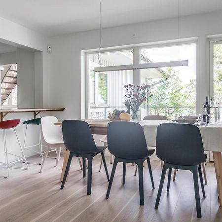 Elegant Home With Stunning Sea View And Garden Sztokholm Zewnętrze zdjęcie