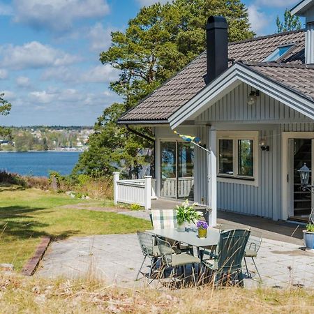 Elegant Home With Stunning Sea View And Garden Sztokholm Zewnętrze zdjęcie